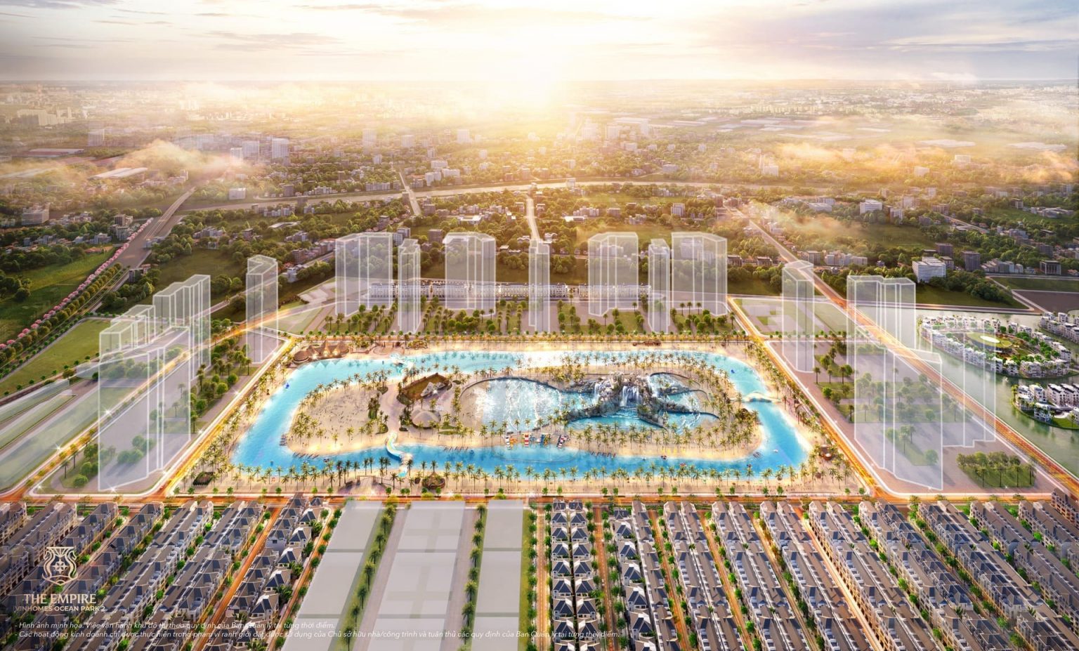 Mặt bằng Vinhomes Ocean Park 2 - Thiết kế liền kề, biệt thự chi tiết 34 Phân khu cao tầng Vinhomes Ocean Park 2