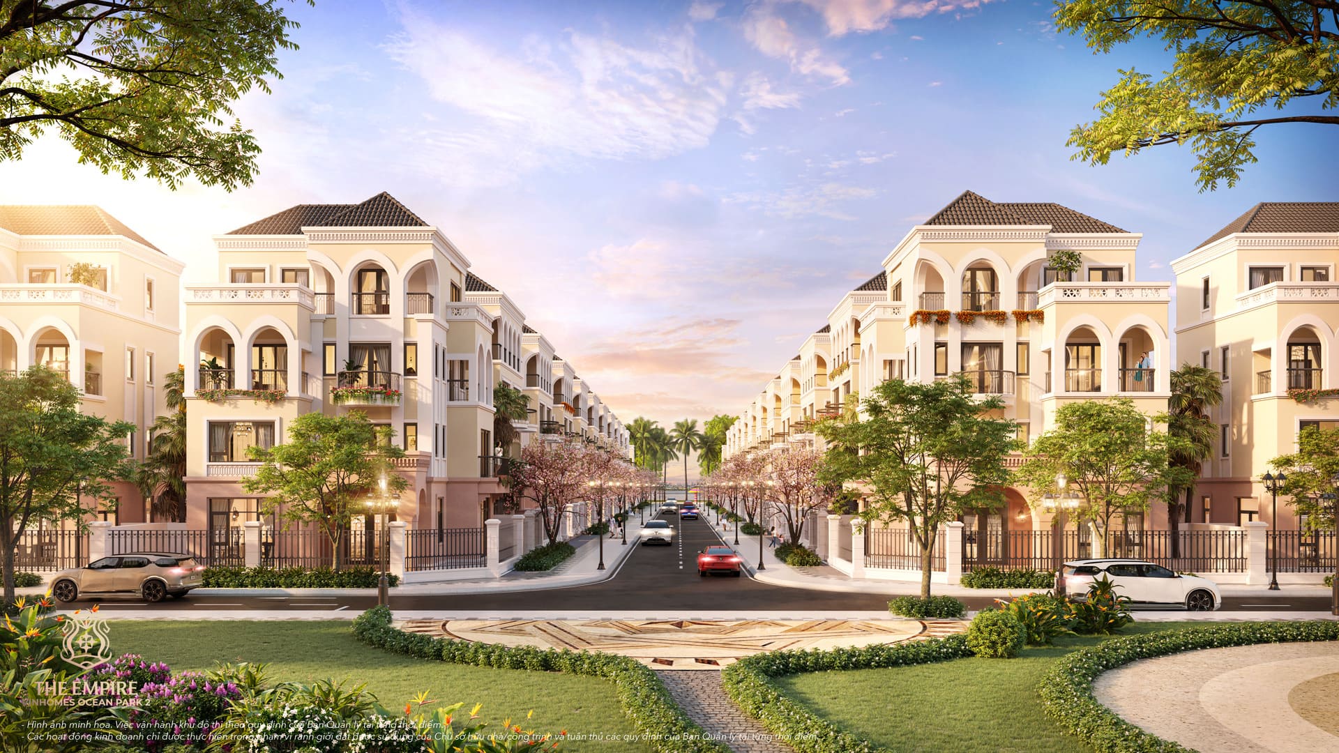 Phân khu Vịnh Tây Vinhomes Ocean Park 3 - Mặt bằng và Giá bán 32 Biệt thự đơn lập phân khu Vịnh Tây Vinhomes Ocean Park 3