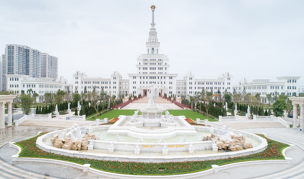 Canh quan Dai hoc VinUni tai Vinhomes Ocean Park