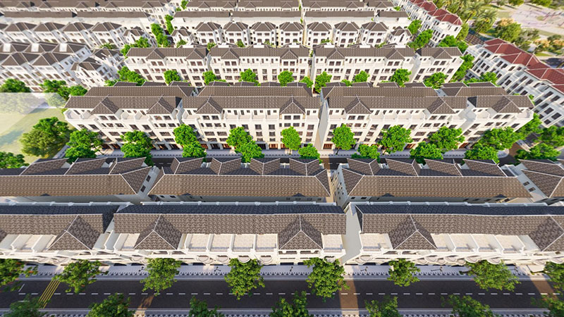 Phân khu San Hô Vinhomes Ocean Park 2 - Mặt bằng và Giá bán 34 Liền kề phân khu San Hô Vinhomes Ocean Park 2
