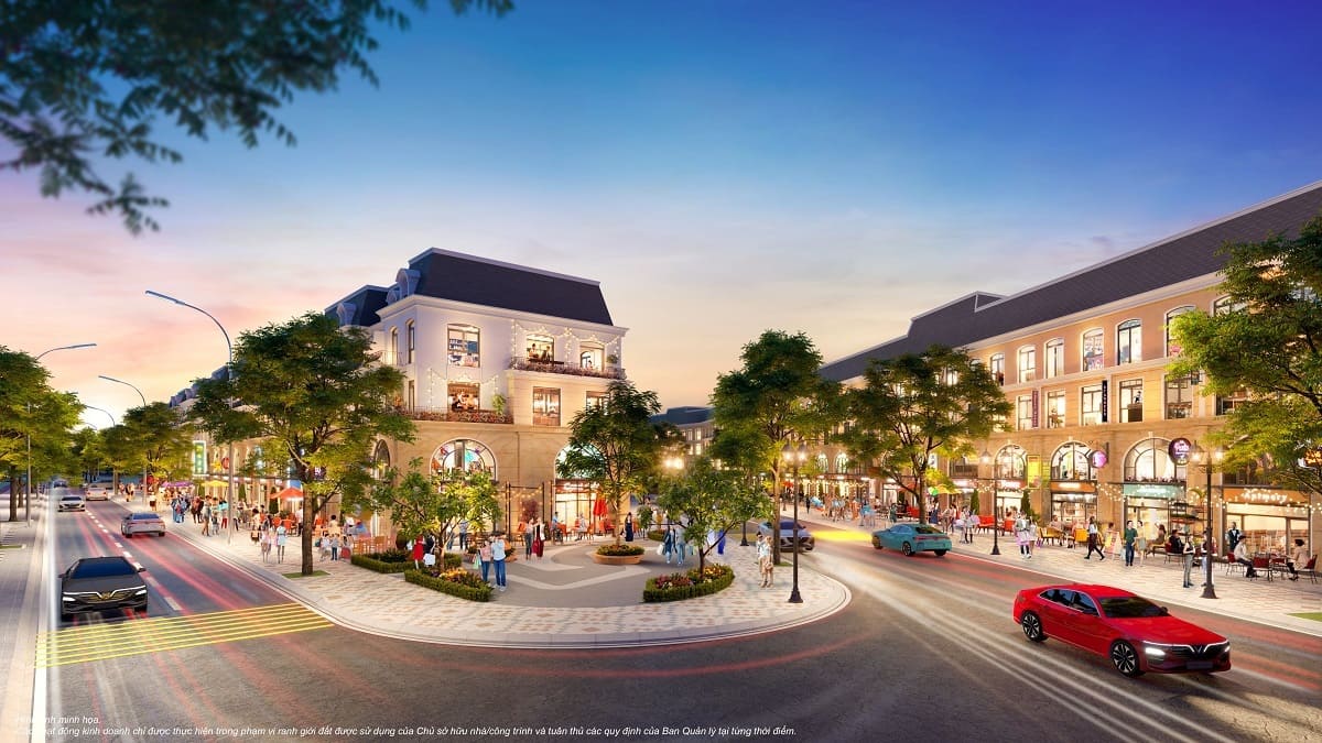 Loạt chính sách ưu đãi tại Vinhomes Ocean Park 2 5 Phối cảnh Tổ hợp thương mại Mega Complex