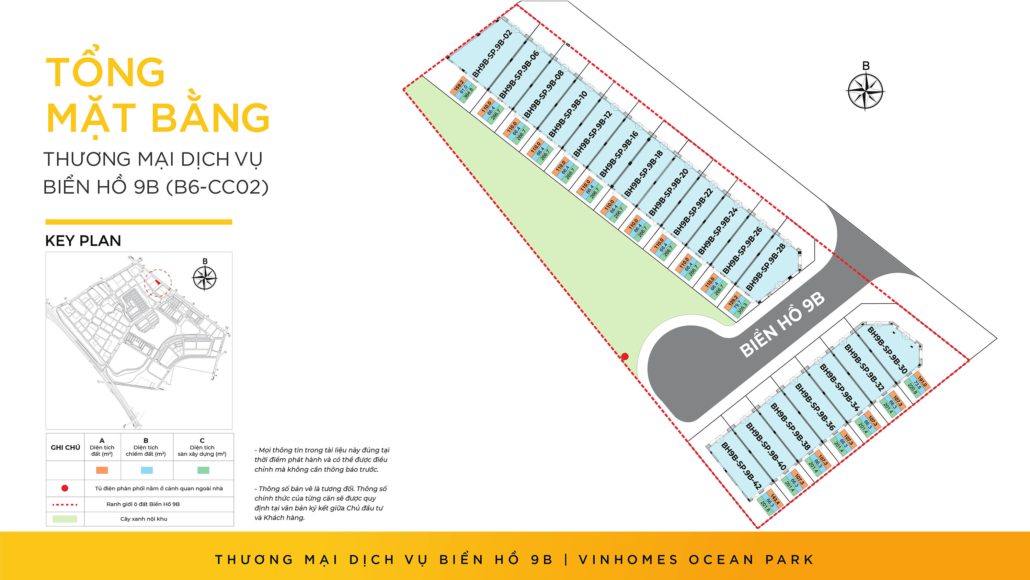 Thương mại dịch vụ Vinhomes Ocean Park 38 Mặt bằng Thương mại dịch vụ Biển Hồ Vinhomes Ocean Park