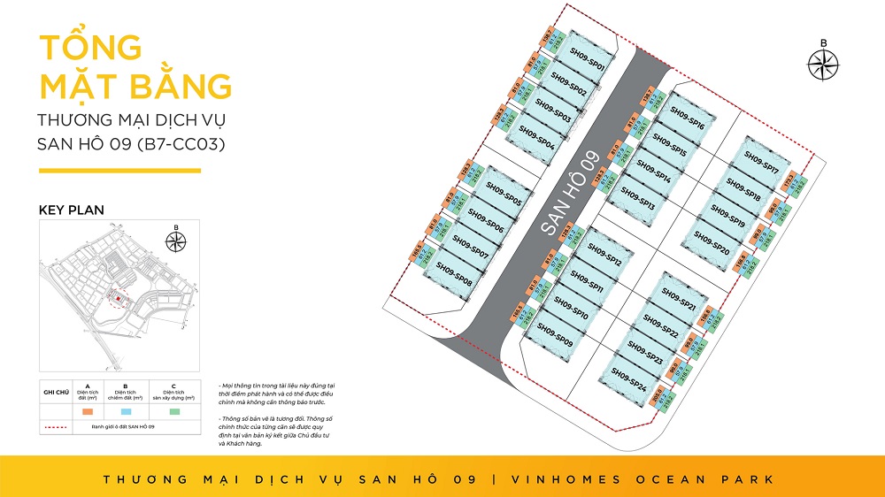 Thương mại dịch vụ Vinhomes Ocean Park 36 Mặt bằng Thương mại dịch vụ San Hô Vinhomes Ocean Park