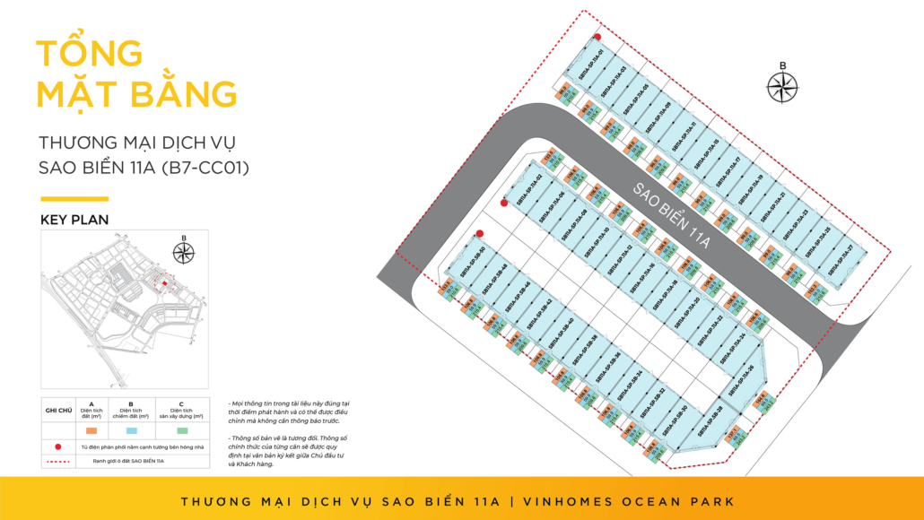 Thương mại dịch vụ Vinhomes Ocean Park 35 Mặt bằng Thương mại dịch vụ Sao Biển Vinhomes Ocean Park