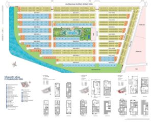 Mặt bằng phân khu Đảo Dừa Vinhomes Ocean Park 2