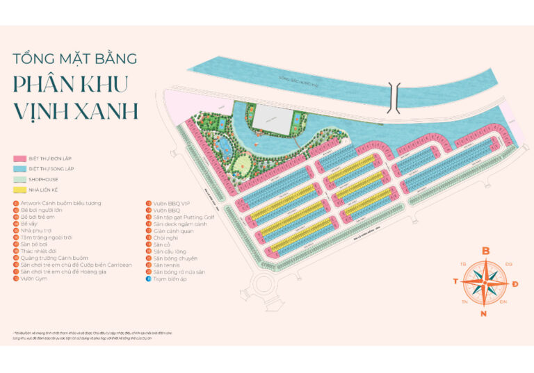 Phân khu Vịnh Xanh Vinhomes Ocean Park 3 - Mặt bằng và Giá bán
