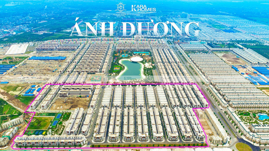 Tổng quan phân khu Ánh Dương Vinhomes Ocean Park 3