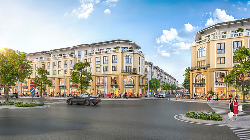 Phân khu Vịnh Tây Vinhomes Ocean Park 3 - Mặt bằng và Giá bán 34 Shophouse phân khu Vịnh Tây Vinhomes Ocean Park 3