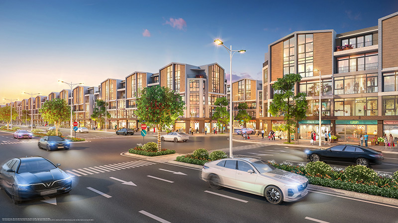 Phân khu Vịnh Thiên Đường Vinhomes Ocean Park 3 - Mặt bằng và Giá bán 34 Shophouse phân khu Vịnh Thiên Đường Vinhomes Ocean Park 3
