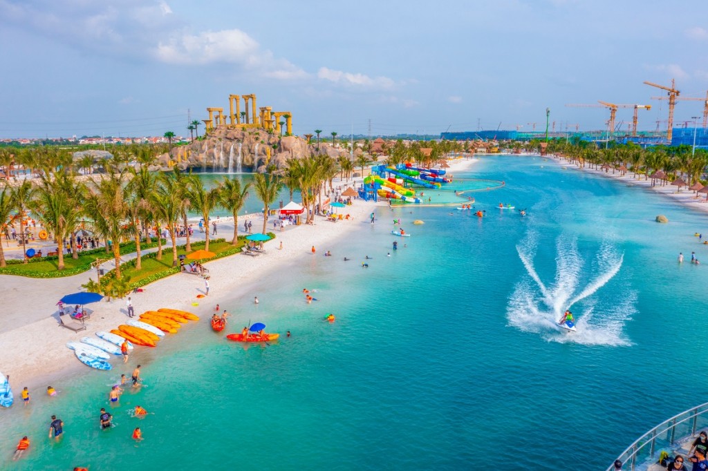 Vinhomes Ocean Park 2 khai trương Quảng trường Kinh đô Ánh Sáng và lễ hội chào hè 4 Siêu quần thể đô thị biểu Vinhomes Ocean Park là điểm đến mua sắm - giải trí - nghỉ dưỡng biển sôi động