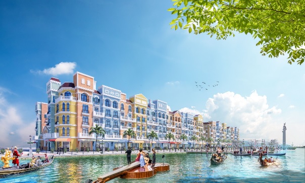 Show diễn trên sông chưa từng có tại Mega Grand World Hà Nội 4 Thương Cảng Mega Grand World Hà Nội - Điểm Đến Giao Thương Sầm Uất Bậc Nhất