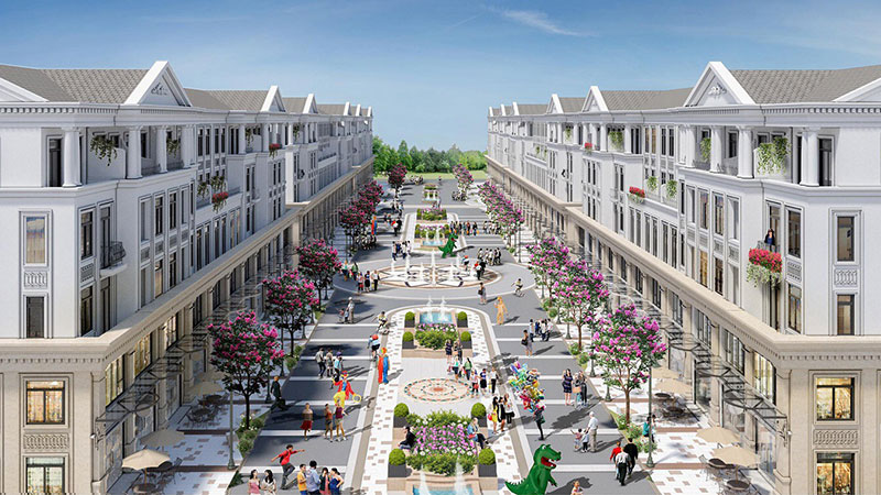 Thương mại dịch vụ Vinhomes Ocean Park 40 Thương mại dịch vụ Hải Âu Vinhomes Ocean Park