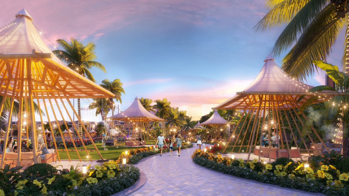 Phân khu Đảo Ngọc Vinhomes Ocean Park 3 - Mặt bằng và Giá bán 35 Tiện ích cảnh quan phân khu Đảo Ngọc Vinhomes Ocean Park 3