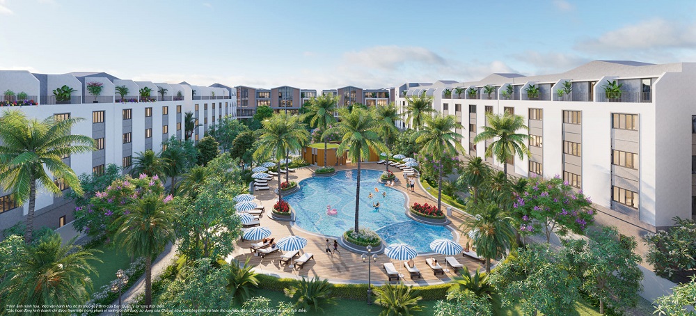 Phân khu Phố Biển Vinhomes Ocean Park 3 - Mặt bằng và Giá bán 32 Tiện ích cảnh quan phân khu Phố Biển Vinhomes Ocean Park 3