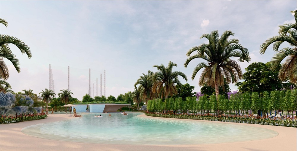 Tổ hợp công viên cây xanh - thể thao 7,5 ha tại Vinhomes Ocean Park 2