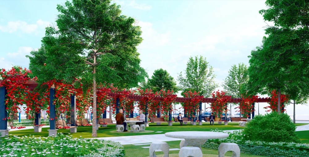 Tổ hợp công viên cây xanh - thể thao 7,5 ha tại Vinhomes Ocean Park 2