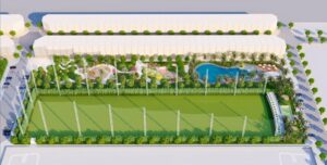 Tổ hợp công viên cây xanh - thể thao 7,5 ha tại Vinhomes Ocean Park 2