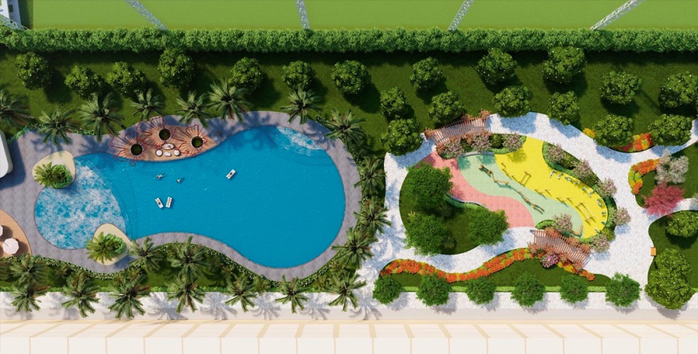 Tổ hợp công viên cây xanh - thể thao 7,5 ha tại Vinhomes Ocean Park 2